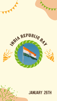 Indian Flag Republic Day Facebook Story