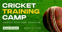 Cricket Training Camp Facebook Ad