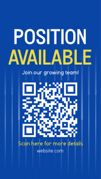 Minimalist Job Posting TikTok Video