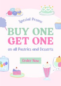 Dessert Day Specials Poster