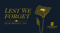 We Remember Facebook Event Cover