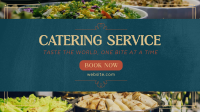 Sophisticated Catering Service Animation