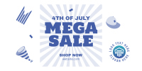 Independence Mega Sale Twitter Post