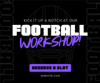 Football Workshop Facebook Post