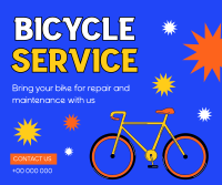 Plan Your Bike Service Facebook Post