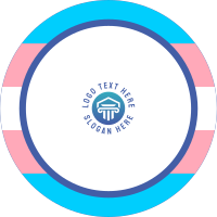 Simple Trans Pride LinkedIn Profile Picture Image Preview