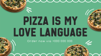 Fun Pizza Quotes Animation