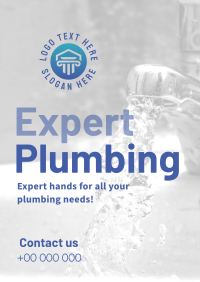 Clean Plumbing Works Poster