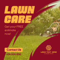 Lawn Maintenance Services Linkedin Post Design