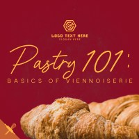 Basics of Viennoiserie Linkedin Post