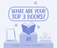 Your Top 3 Books Facebook Post