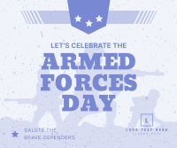 Armed Forces Day Greetings Facebook Post