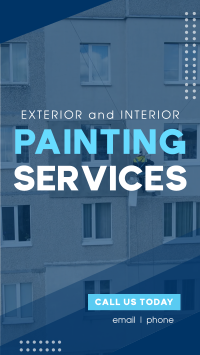 Exterior Painting Services Instagram Story Image Preview