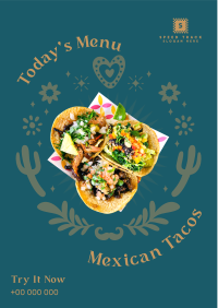 Mexican Taco Flyer