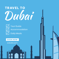 Dubai Travel Package Instagram Post