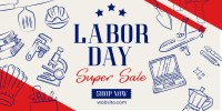 Labor Day Sale Twitter Post