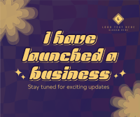 Y2K Business Launch Facebook Post