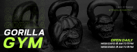 Gorilla Gym Facebook Cover Design