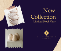 Handmade Ceramics New Collection Facebook Post