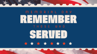 Remember Memorial Day Video