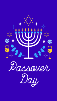 Passover Celebration Facebook Story Design