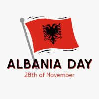 Albania Independence Day Instagram Post