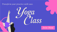 Trendy Yoga Class Animation