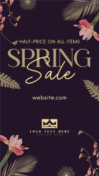 Sale of Spring Instagram Reel Image Preview