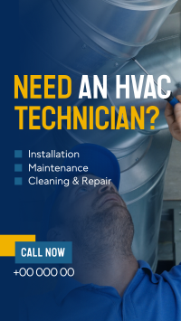 HVAC Technician TikTok Video