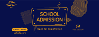 Kiddie School Admission Facebook Cover Image Preview