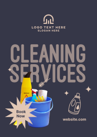 Professional Cleaner Poster