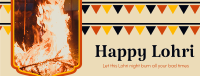 Lohri Night Facebook Cover Image Preview