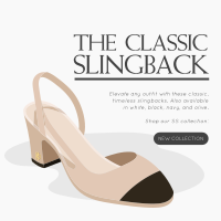 The Classic Slingback Instagram Post