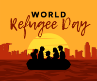 World Refuge Day Facebook Post