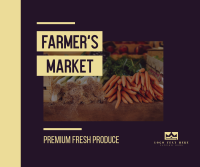 Premium Farmer's Market Facebook Post