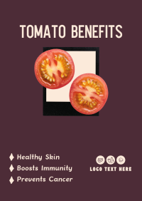 Tomato Benefits Poster