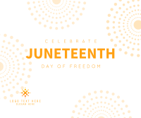 Happiest Juneteenth Facebook Post