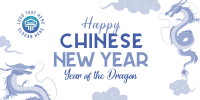 Chinese New Year Dragon Twitter Post