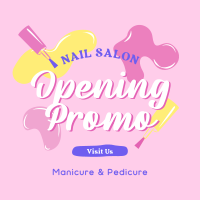 Nail Salon Promotion Instagram Post