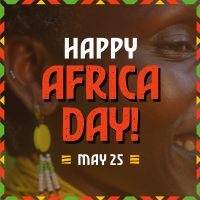 Africa Day Commemoration  Instagram Post