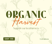 Organic Harvest Facebook Post