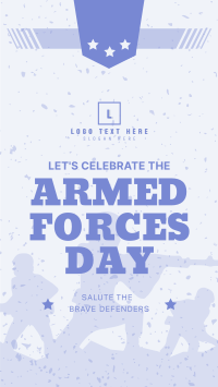 Armed Forces Day Greetings Facebook Story