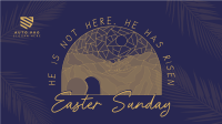 Modern Easter Sunday Video Image Preview