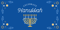 Hannukah Celebration Twitter Post