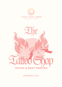 Tattoo Studio Poster example 4