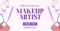 Makeup Artist for Hire Facebook Ad