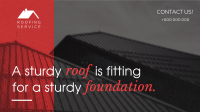 Professional Roofing Service Animation