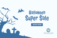 Halloween Super Sale Pinterest Cover Design