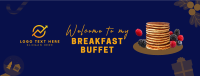 Holiday Breakfast Restaurant Facebook Cover Design