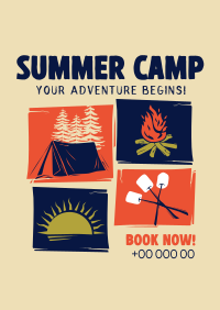 Sunny Hills Camp Poster